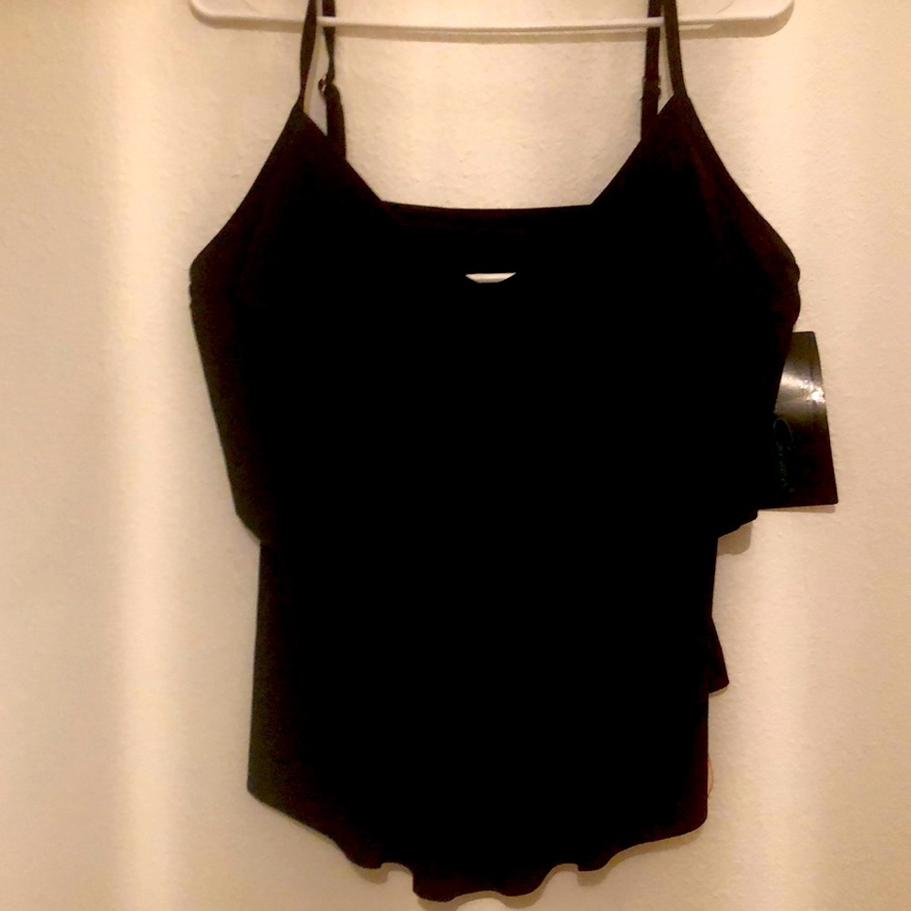 NWT Lg black 3 tier